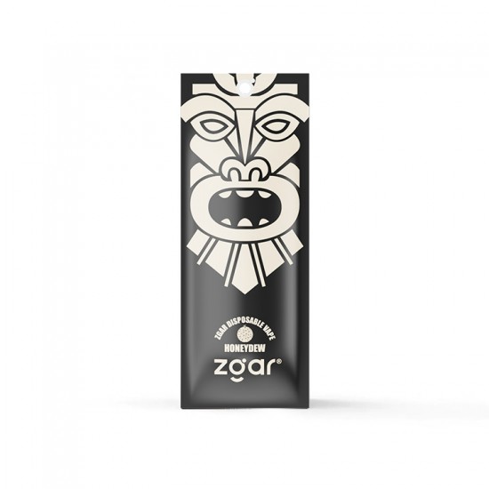 Zgar Disposable Nicotine Vapes with 3000 Puffs Capacity, 10ml Honeydew Flavor