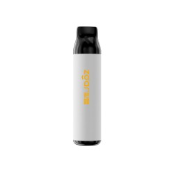 Zgar Disposable Nicotine Vapes with 3000 Puffs Capacity White 10ml Absolute-Zero Ivory Mango